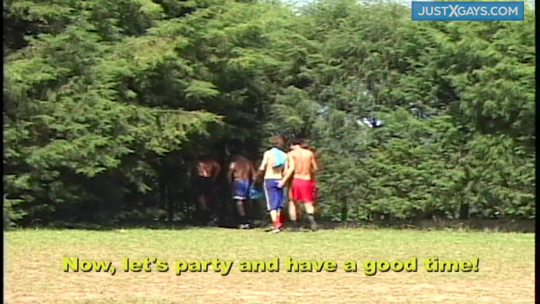 Just X Gays amateur porn: Anyone Can Play Scene - after soccer is fucked