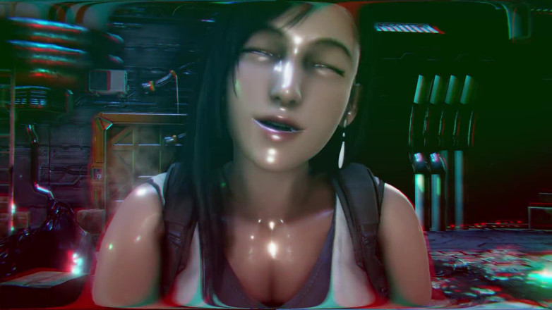 Honey Bttch: Tifa heißer gangbang