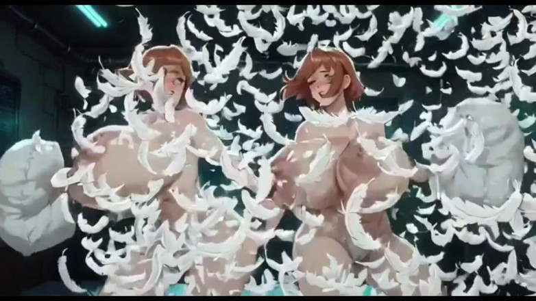 Hot girl dancing: 248. Video di tette divertenti con due rosse, Ai Animation