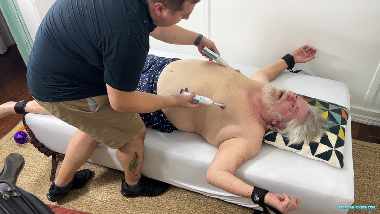 Ticklish Chubs: David Santa Is Very Jolly