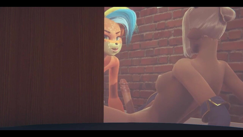 HentaiTubes: 毛茸茸的成人动漫 - Foxy被futanari deer干 - 日本亚洲漫画电影游戏色情