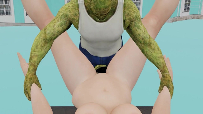 Zombie Monster Hardcore Fucking with Big Dick (Charter)