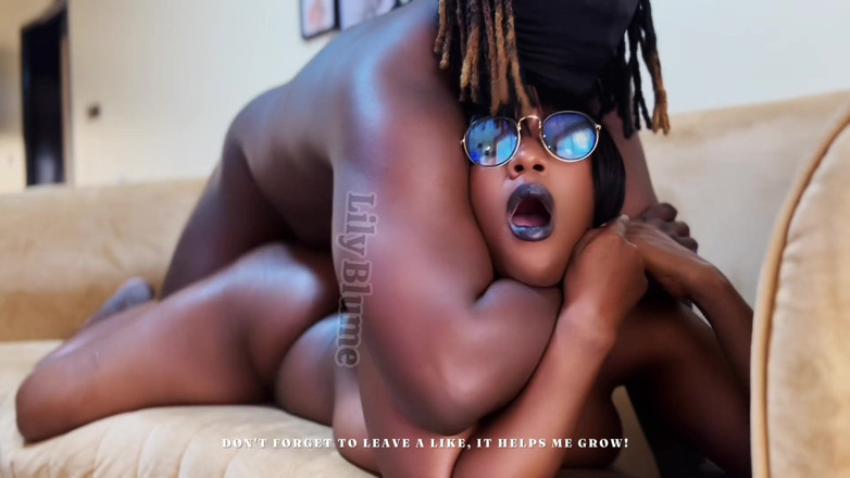 Afrocummy: Big Ass Naked Babe Gets Fucked Hard by BBC Roommate