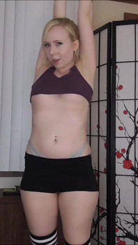 Leccata di in palestra