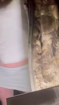 Pissing in Cold Garage