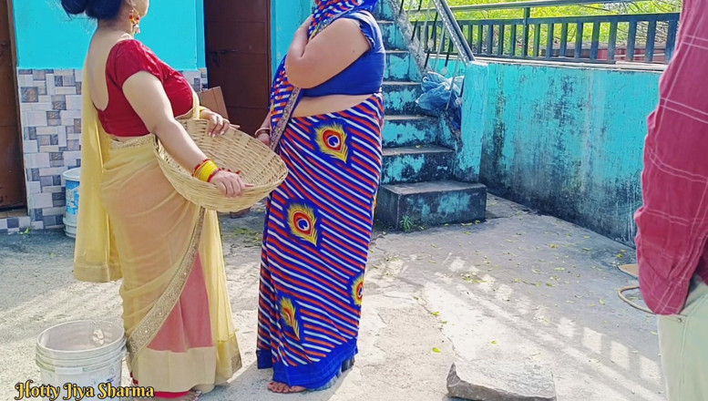 Hotty Jiya Sharmaa: Desi familie trio seks, stiefzoet seks met zijn stiefmoeder en...