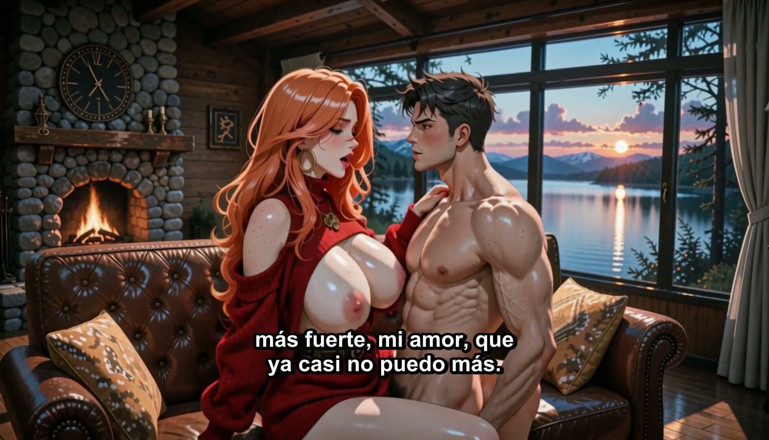 Sdanimacionescol: Beautiful Redhead MILF Gets Fucked Mercilessly- Ai Porn- Anime Porn....