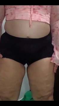 My Mother-in-law's Perfect Sexy Panties Before Going to Bed to Rest