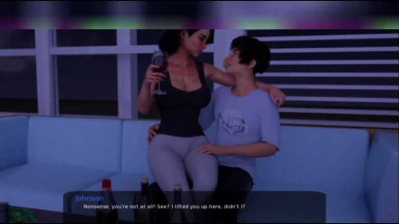 3DXXXTEEN2 Cartoon: 継母との特別な休暇。3Dポルノ、漫画のセックス