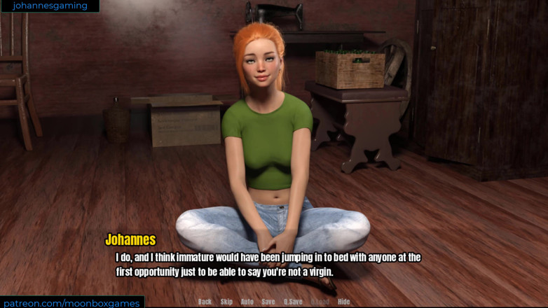 Johannes Gaming: Grandma's House - I fucked Betty tits and mouth