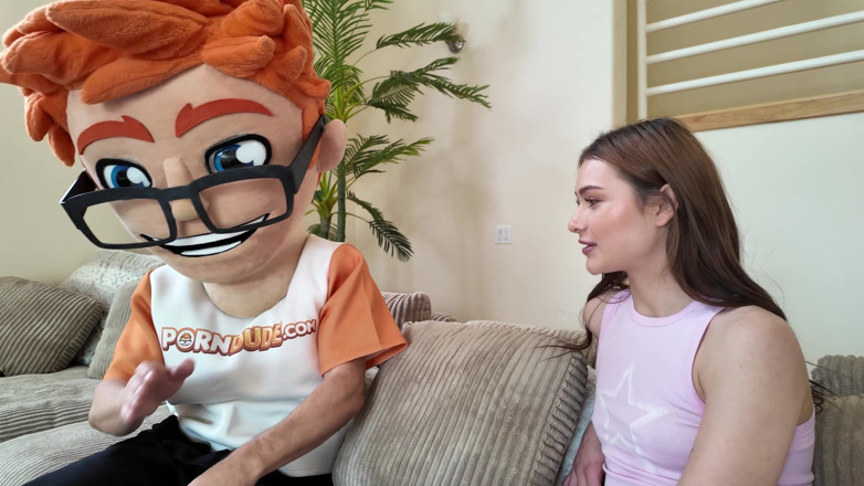 PornDudeCasting: マティ・ミラ・ペレスがポルノ男性に彼女の言語でセックスを教える
