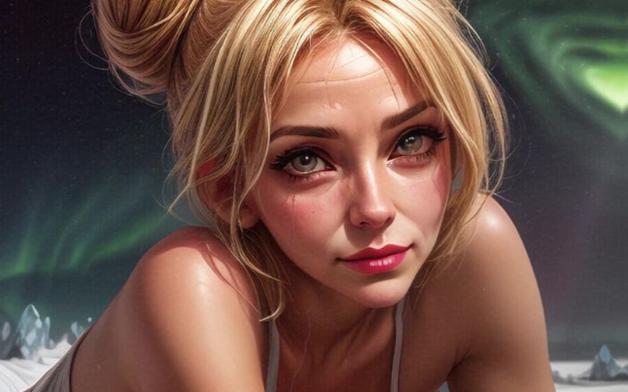 AI Porn: सेक्सी एआई मॉडल - गंदी सुनहरे बालों वाली