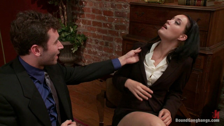 Bound Gang Bangs by Kink: Office Slut