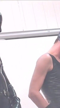 Cum Slave Get Pissed by 3 Rubber Men