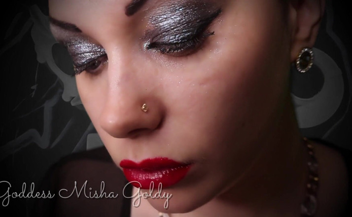 Goddess Misha Goldy: Sedução lipsberry! Adoração, punheta e porra! JOI