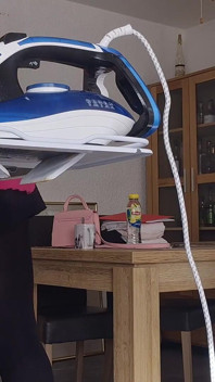 Look Under My Skirt While I'm Ironing