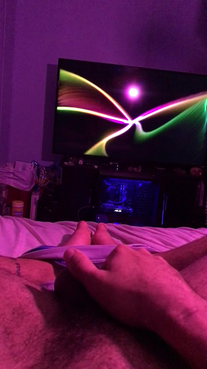 Arthur Eden aka Webcam God: POV, bite mouillée et collante non coupée (4K)