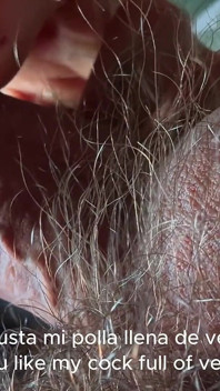 Hairy Sexy Spanish Stepdaddy Dirty Talking and Having Fun