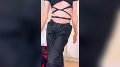 Alexalovesit: 바람 바지를 입고 자위하는 Alexalovesit 보기