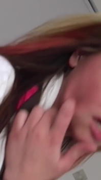 Blonde Teen Lee Logan Sucks of a 9 Inch BBC