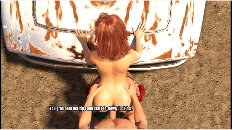 XXX Games Bunk: Oma's huisgameplay-milf geneukt op de auto