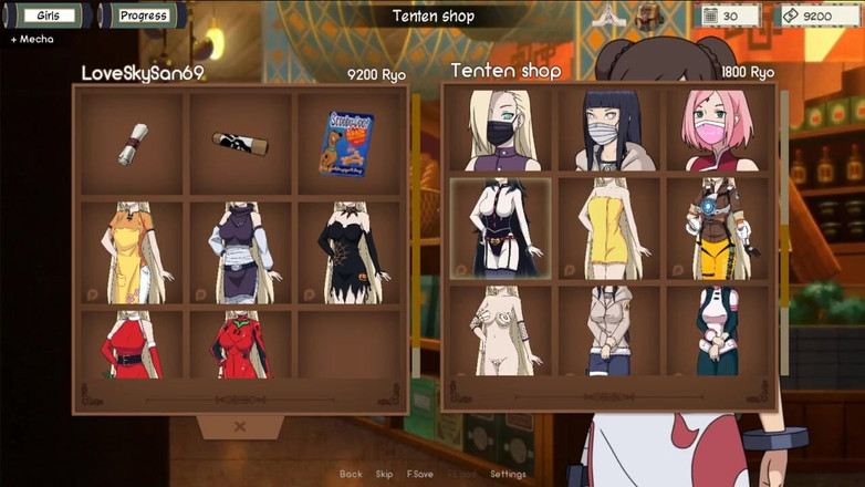 LoveSkySan69Real: Naruto - Antrenor Kunoichi [0.14.1] Partea 50 Muie Hinata - Sex Mikasa de Loveskysan69