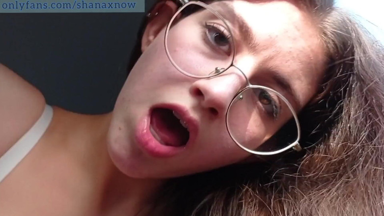 Shanaxnow: Teen fucks car perfect ass blowjob facial. Shanaxnow
