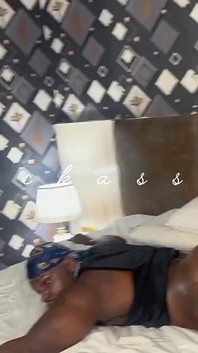 Fucking That Huge Black Ass Mercilessly on the Bed