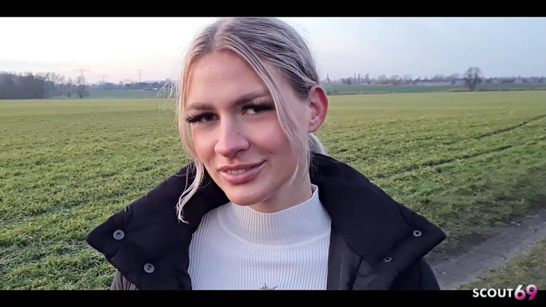 Scout69: German Blonde PAWG Teen Lisa Get Risky Outdoor Fuck at...