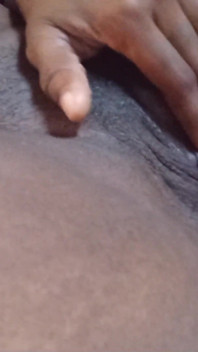 Rubbing My Clit Threw My Knickers Fingering My Hairy Pussy
