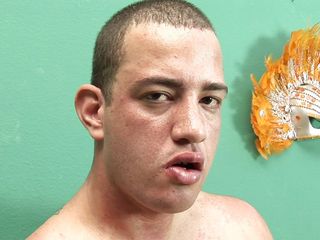 Male Dream: Latino garoto acaricia sua bicada