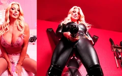 महिलाओं का दबदबा देवी brittany Andrews डिल्डो उसके तंग बट और चूत को चोदती है!