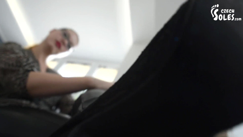 Czech Soles - foot fetish content: Mafia's lady came for her ransom reward