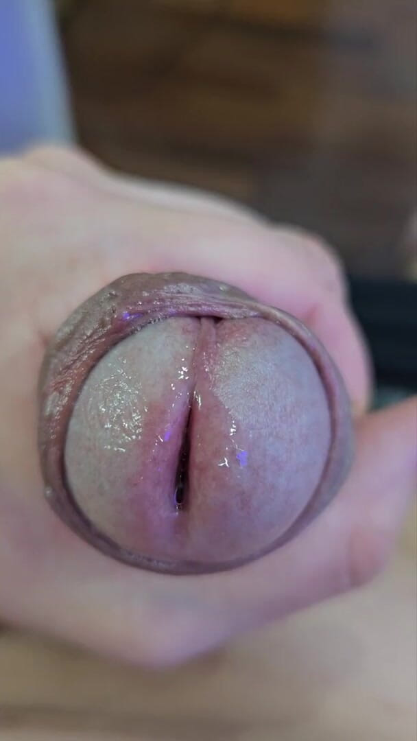 Lkdick8: Close-up de My Dick Head