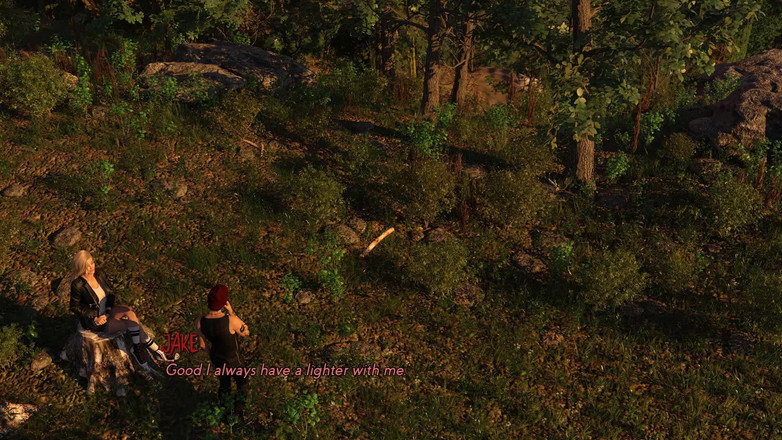 Dirty GamesXxX: Fates Ermittlung: Heißes Blondes Mädchen, POV-blowjob Im Wald - Episode 1