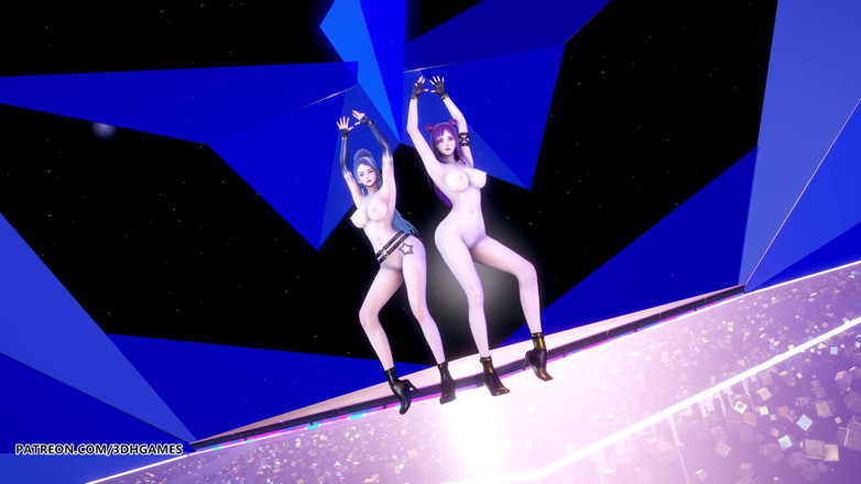 3D-Hentai Games: [MMD] (G)I-DLE - LATATA Kaisa het striptease league of legends KDA 4K 60FPS