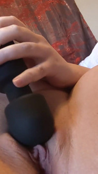Teasing My Clit with My Wand
