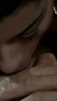 Amber Girl Gives Massage with Happy Ending