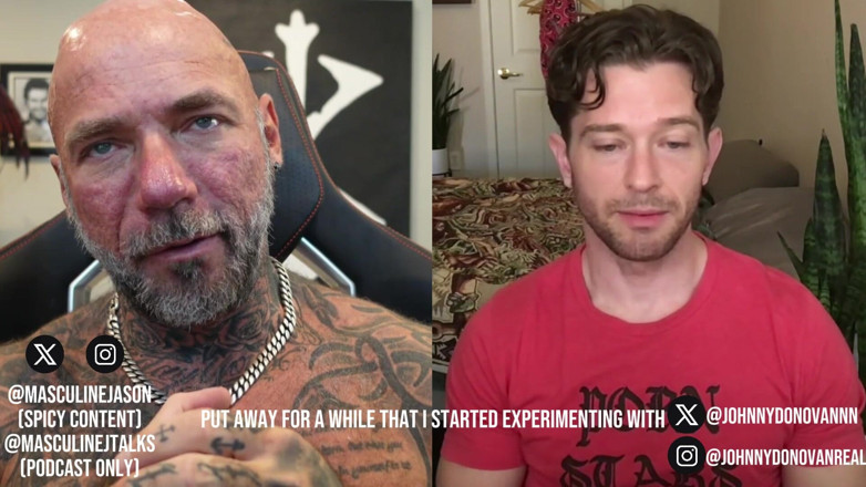 Raw and Uncensored with Masculine Jason: Porn Star Confessions - Johnny Donovan (episod 215)