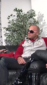 Young Sexy Blonde Sucks and Fucks Big Cock