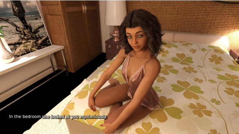 XXX Games Bunk: Röd lysande - fru försöker butt plug