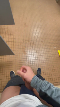 Mall Bathroom Exposed and Cumming