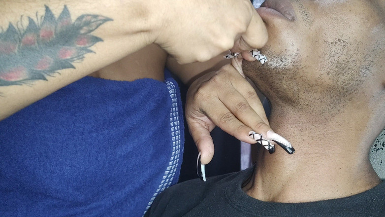 PABLO N3GROBAR: कोलम्बियाई हेयरकट एक्स स्तन-एन-गांड 3