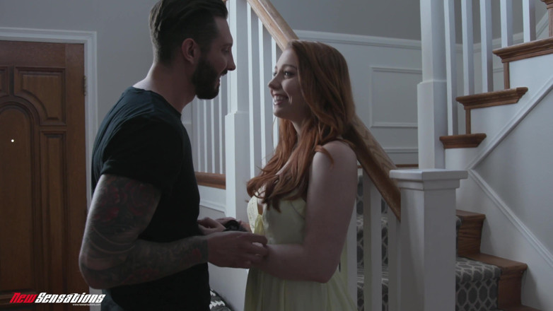New Sensations: New Sensations - Redhead stepsis wants to fuck her stepbrother hard