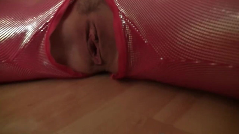 Don't say a word: A big hard cock for a slut in a pink...