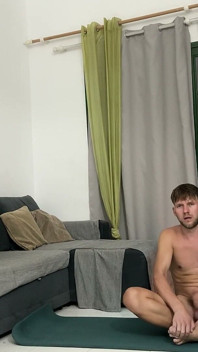 Екстрасенс топлес кінчає, великий камшот на кульмінацію 90-денного утримання сперми