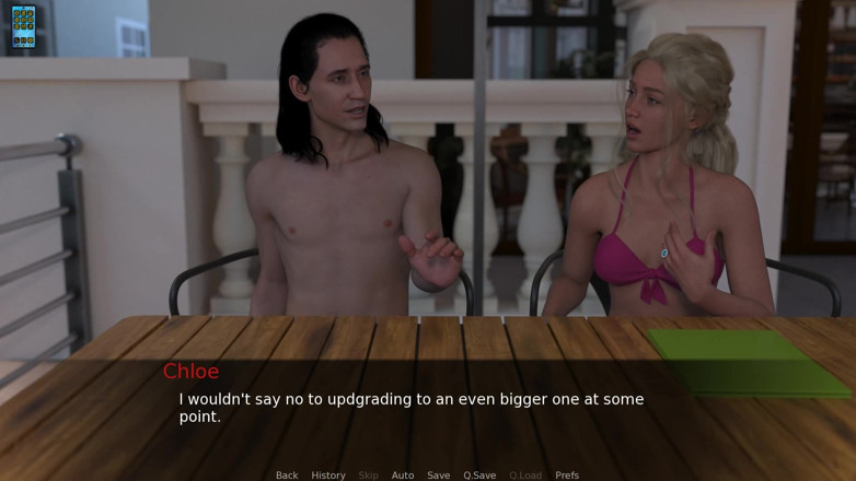 Dirty GamesXxX: Paradise City: sexy manželka vypráví příběh svému manželovi paroháčovi, jak...
