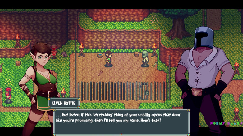 Porny Games: Sir Strechalot - Plight of the Elfi (de Apple Tart) - Anusul se întinde...