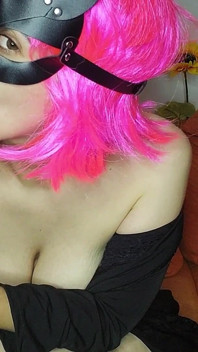 Experience My Big Natural Tits as I Masturbate with My Pussy Mask
