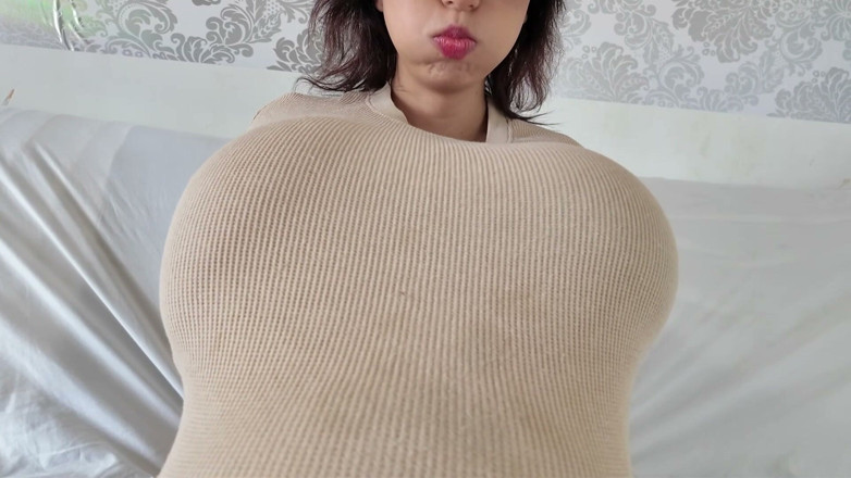 KiyuSweetCrazy: Body Inflation Big Tits and Belly